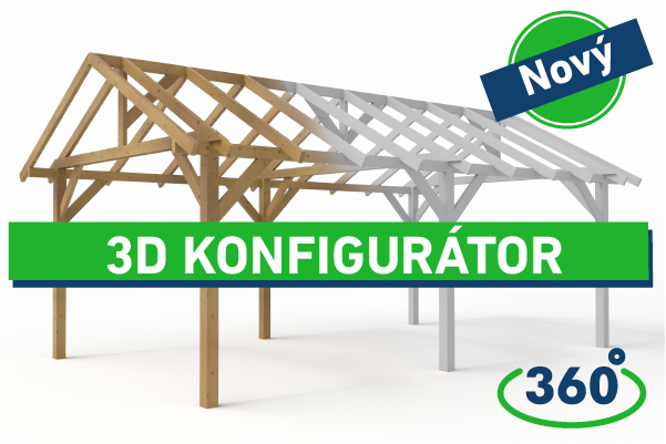 pergol na miru 3D konfigurator