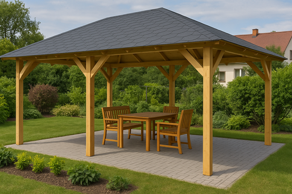 Dřevěná pergola Altán Viktoria L 290x540