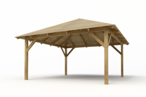 Dřevěná pergola Altán Kuba L 460x460 cm