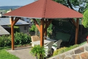 Dřevěná pergola Altán Borneo 330x330cm