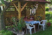 Dřevěná pergola Altán Borneo 330x330cm