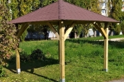 Dřevěná pergola Altán Borneo 330x330cm