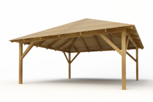 Dřevěná pergola Altán Kuba Maxi 555x555 cm