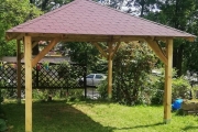 Dřevěná pergola Altán Kuba 430x430 cm