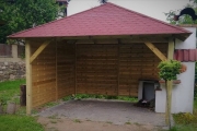Dřevěná pergola Altán Kuba 430x430 cm