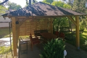 Dřevěná pergola Altán Kuba 430x430 cm
