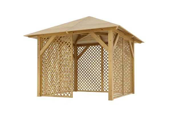 Dřevěná pergola Altán Borneo+Ester 265x265