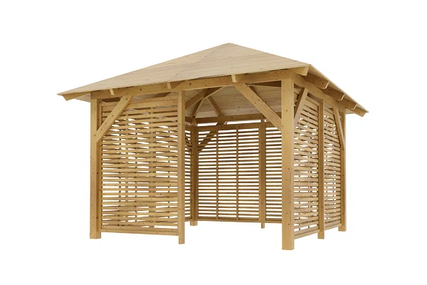 Dřevěná pergola Altán Kréta+Italia 300x300