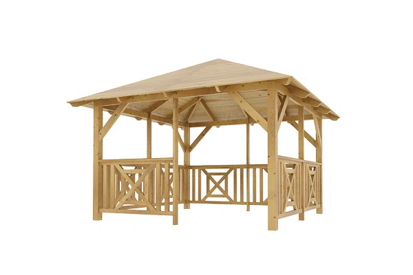 Dřevěná pergola Altán Sicílie+Grande 330x330