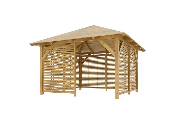 Dřevěná pergola Altán Sicílie+Italia 330x330