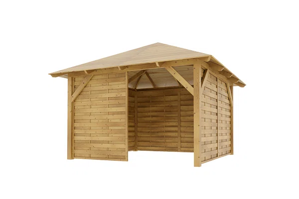 Dřevěná pergola Altán Sicílie+Roma 330x330