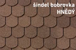 šindel bobrovka hnědý (+ 12.600 Kč)