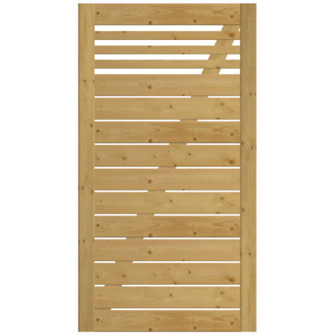  Dřevěná branka Bergamo 98x180 cm