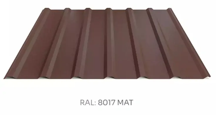 Hornval Trapézový plech T18 PLUS RAL 8017