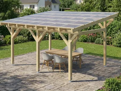 <span class="jp_product_title">Dřevěná pergola Classico volně stojící 300x450</span>