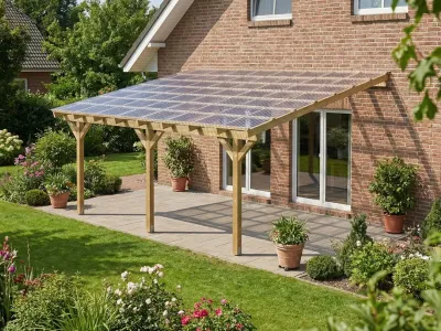 <span class="jp_product_title">Dřevěná pergola ke zdi domu 500x450</span>