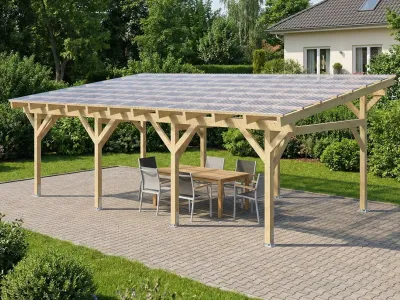 <span class="jp_product_title">Dřevěná pergola Classico volně stojící 400x750</span>