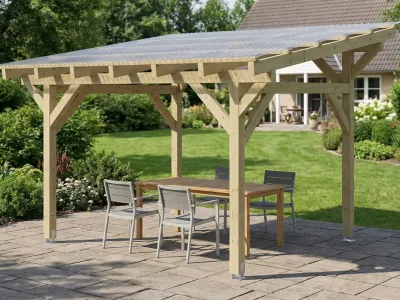 <span class="jp_product_title">Dřevěná pergola Classico volně stojící 300x350</span>