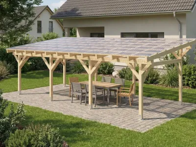 <span class="jp_product_title">Dřevěná pergola Classico volně stojící 350x800</span>