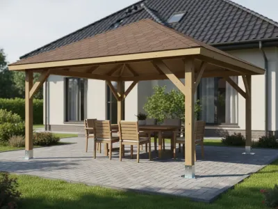 <span class="jp_product_title">Dřevěná pergola Altán Kuba L 400x400</span>