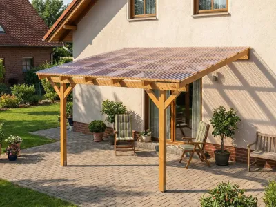 <span class="jp_product_title">Dřevěná pergola ke zdi domu 350x300</span>