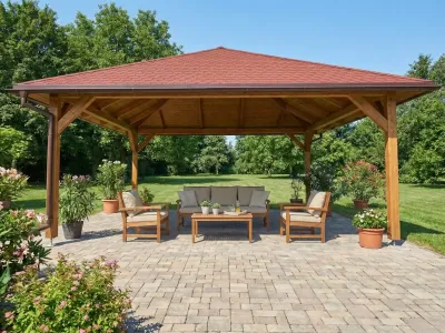 <span class="jp_product_title">Dřevěná pergola Altán Kuba Maxi 490x490 Premium</span>