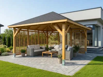 <span class="jp_product_title">Dřevěná pergola Altán Kuba L+Italia 400x400</span>