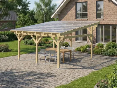 <span class="jp_product_title">Dřevěná pergola Classico volně stojící 450x450</span>