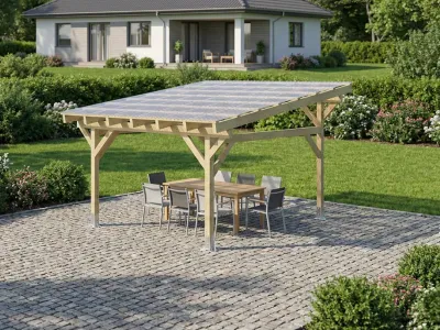 <span class="jp_product_title">Dřevěná pergola Classico volně stojící 400x350</span>