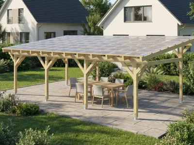 <span class="jp_product_title">Dřevěná pergola Classico volně stojící 400x800</span>