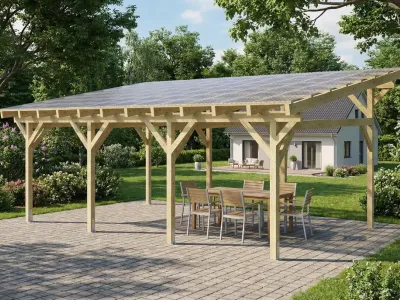 <span class="jp_product_title">Dřevěná pergola Classico volně stojící 450x750</span>