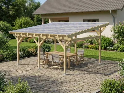 <span class="jp_product_title">Dřevěná pergola Classico volně stojící 450x500</span>