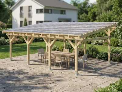 <span class="jp_product_title">Dřevěná pergola Classico volně stojící 450x700</span>