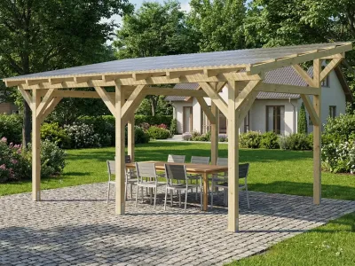 <span class="jp_product_title">Dřevěná pergola Classico volně stojící 300x550</span>