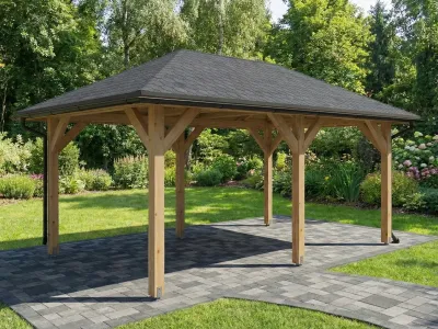 <span class="jp_product_title">Dřevěná pergola Altán Viktoria 270x470 Premium</span>