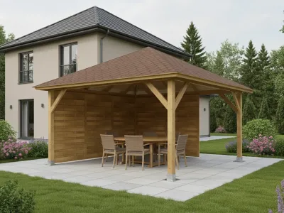 <span class="jp_product_title">Dřevěná pergola Altán Kuba L+Roma 400x400</span>