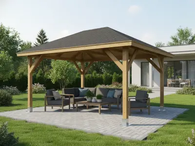 <span class="jp_product_title">Dřevěná pergola Altán Ibiza 300x400</span>