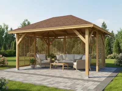 <span class="jp_product_title">Dřevěná pergola Altán Ibiza+Italia 300x400</span>