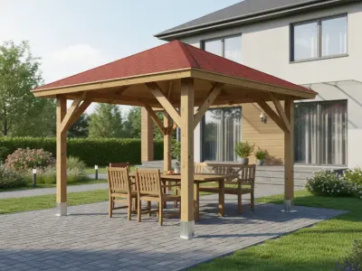 <span class="jp_product_title">Dřevěná pergola Altán Borneo 265x265</span>