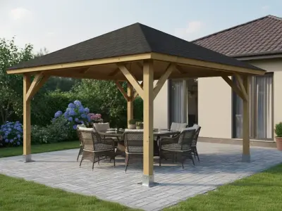 <span class="jp_product_title">Dřevěná pergola Altán Kuba 370x370</span>