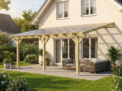 <span class="jp_product_title">Dřevěná pergola ke zdi domu 600x450</span>