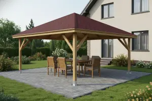 <span class="jp_product_title">Dřevěná pergola Altán Kuba Maxi 490x490</span>