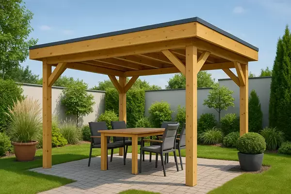 <span class="jp_product_title">Dřevěná pergola Altán Jáva 400x400</span>