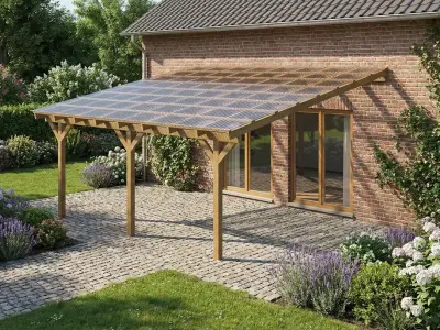 <span class="jp_product_title">Dřevěná pergola ke zdi domu 500x500</span>
