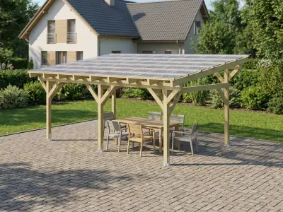 <span class="jp_product_title">Dřevěná pergola Classico volně stojící 350x550</span>