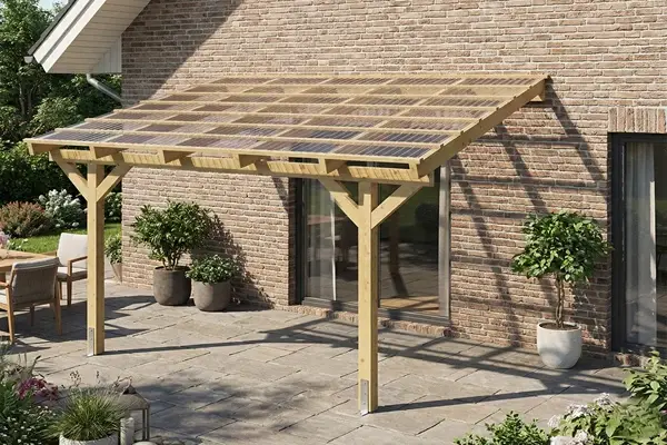 <span class="jp_product_title">Dřevěná pergola ke zdi domu 300x300</span>