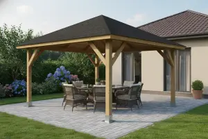 <span class="jp_product_title">Dřevěná pergola Altán Kuba 370x370</span>