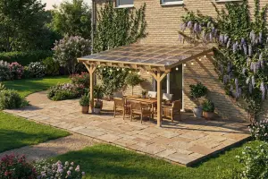 <span class="jp_product_title">Dřevěná pergola ke zdi domu 400x300</span>