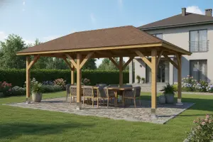 <span class="jp_product_title">Dřevěná pergola Altán Viktoria L 290x540</span>