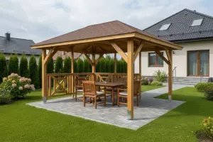 <span class="jp_product_title">Dřevěná pergola Altán Ibiza+Grande 300x400</span>